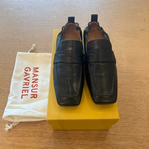 Mansur Gavriel Square Toe Loafers - Picture 3 of 4